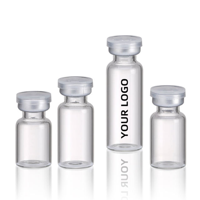 Custom 2ml 3ml 5ml clear Borosilicate Glass Ampoule Tester Bottle for Cosmetic and Pharmaceuticals