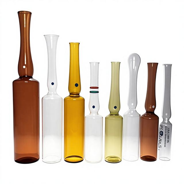 Borosilicate Glass Ampoule ISO Injectable Pharmaceutical 1ml 2ml 5ml 10ml 20ml OPC Glass Ampoule