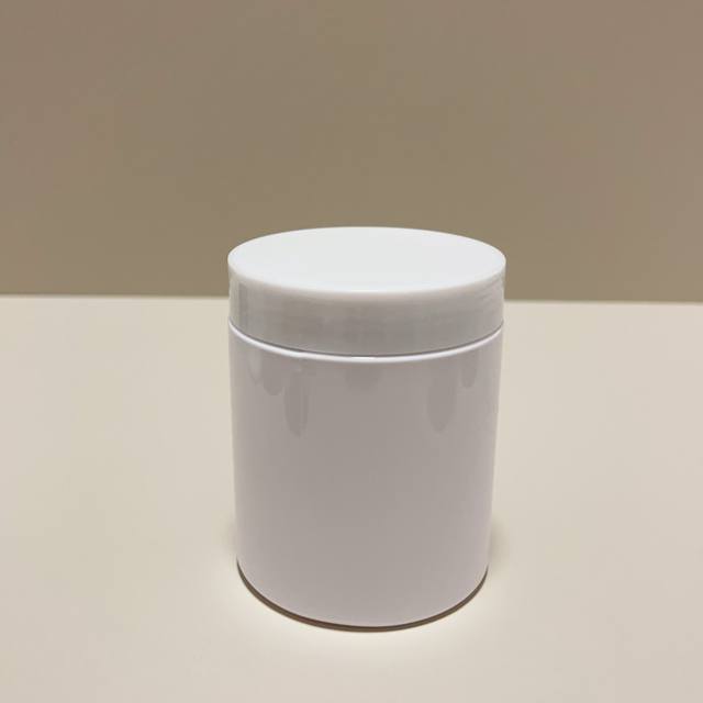 White PET Jar Skin Care Packaging Container 100g 120g 150g 200g Plastic Cosmetic Jar Packaging Container White Jar