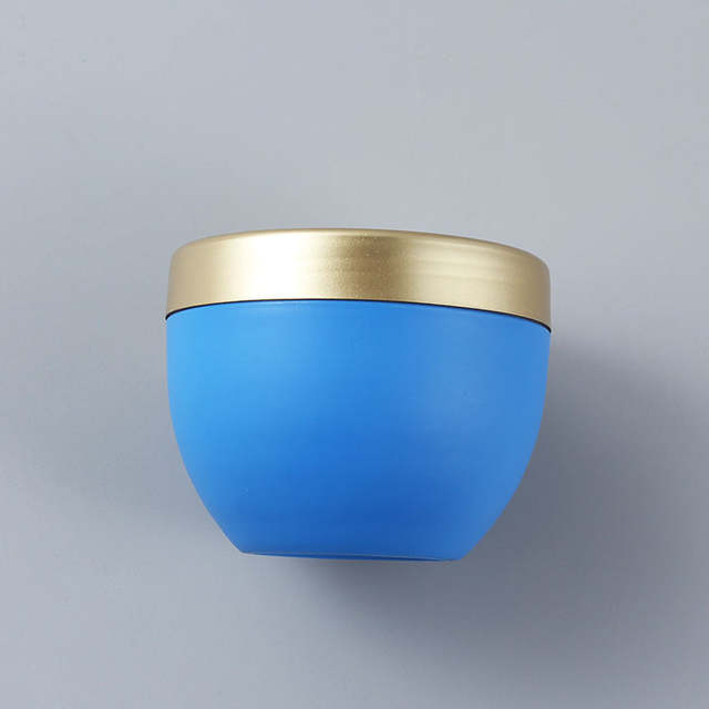 Luxury Eco-friendly PP Cosmetic Cream Jar 250ml Soft Touch Round Shape Empty Jars Body Scrub Hair Butter Packaging Plastic Jars