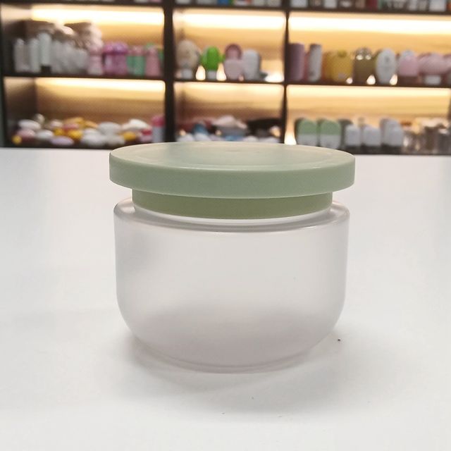 Cleansing Cream Body Cream Packaging 250ml PET Plastic Cosmetic Jars Face Mask Body Scrub Jars with Lids