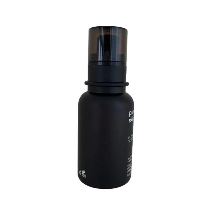 Wholesale Private Design Luxury Design Amber Color Frosted 30ml 50ml PETG Airless Bottle for Cream Packing