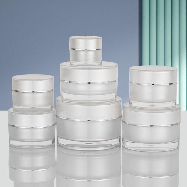 Cosmetic Packaging 5g 10g 15g 20g 25g 30g 50g Cream Jars, Plastic Bottles
