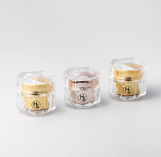 Customized Logo 10 Grams Plastic Acrylic Cosmetic Container Empty Packaging Skin Care Essence Cream Bottle