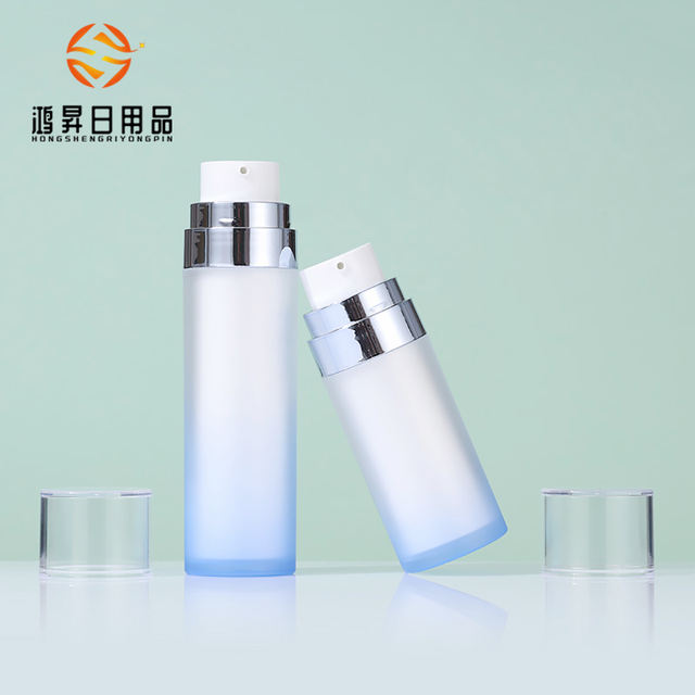 Eco-Friendly 30ML 50ml Plastic Skincare Packaging Colorful Bottle for Face Toner Serum Cream Use