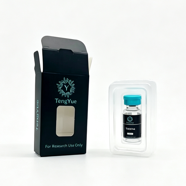 Wholesale Custom Foldable Pharmaceutical Peptide Vial Paper Box Single Ampoule Packaging Box with Blister Tray