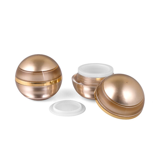 In Stock Ready to Ship Lip Balm & Face Cream Jar 5g Mini Empty Acrylic Cosmetic Container Skin Care Sample Jar
