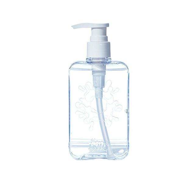 Wholesale Custom 200ml PETG Square Emulsion Pump Bottle Refillable Cosmetic Packaging for Skincare Serums