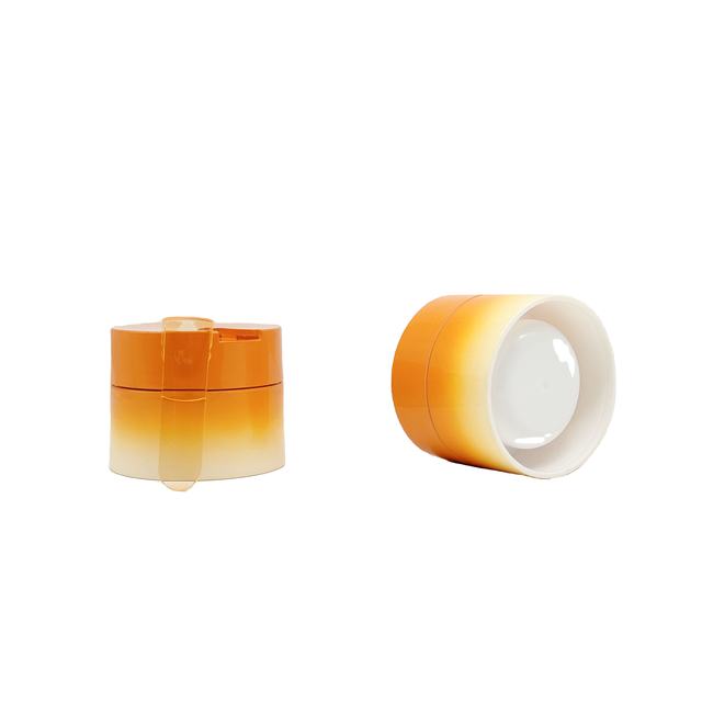 50g Set Skincare Eye Cream & Clay Mask Jars Acrylic Plastic with Screw Top and Customizable Colors
