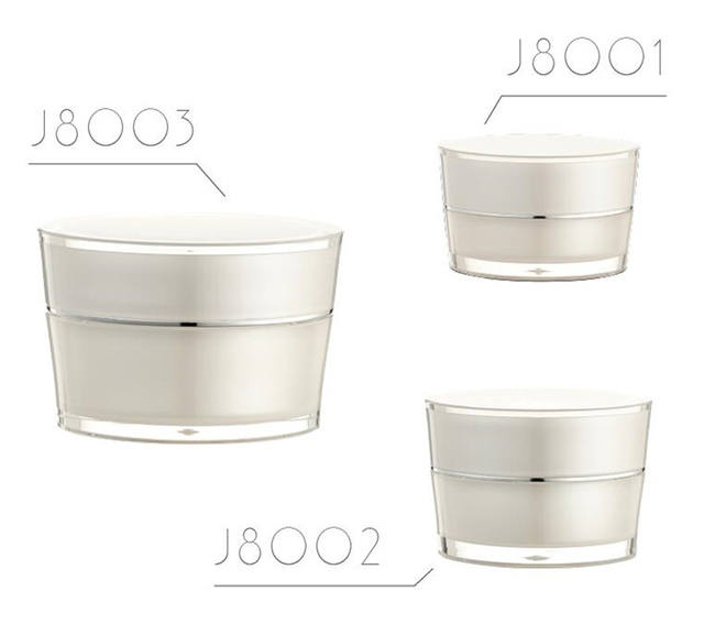 Cosmetic Jar PMMA Double Wall Jar 15g 30g 50g