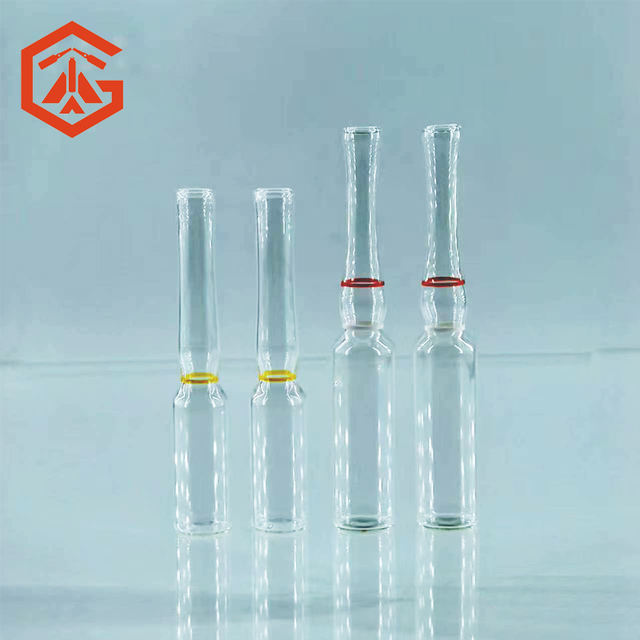 Heyu USP Type I Neutral Borosilicate Glass Ampoule 1ml-10ml for Injection & Cosmetic Serum ISO/YBB Standard Easy Open End