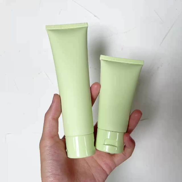 Custom 50ml Soft Tube for Skin Care Hand Cream Facial Cleanser Empty Cosmetic Packing Customized Printing Squeeze Face Cream