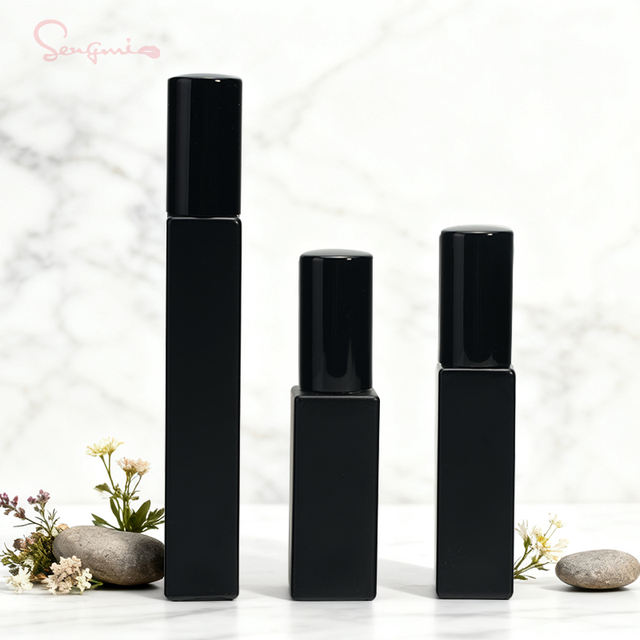 3ml-10ml High Quality Wholesale Custom Logo Glass Perfume Bottles with Screw Cap Portable Premium