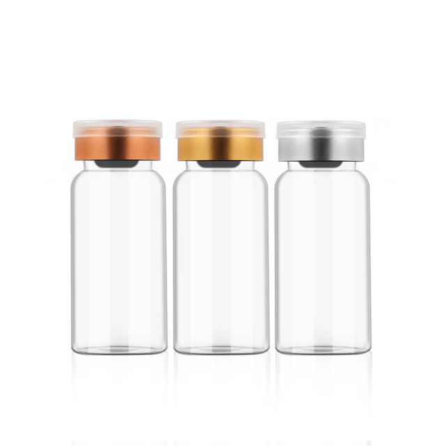 Clear Mini 2ml 3ml 4ml 5ml 7ml 8ml 10ml 15 ml 20ml 30ml Medicine Bottle Glass Vials for Injection