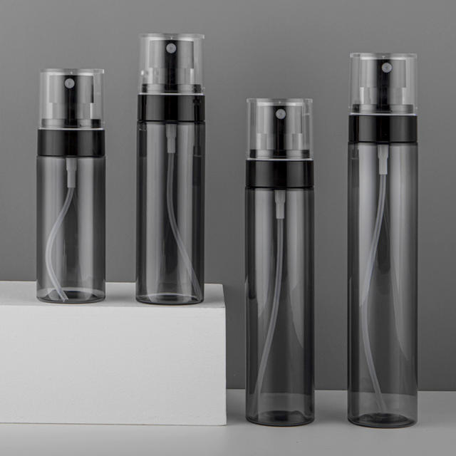Manufacturer Customize Cosmetic Toner Spray Bottle 100ml 120ml 150ml Plastic Bottles for Body Mist Spray Perfume Packaging