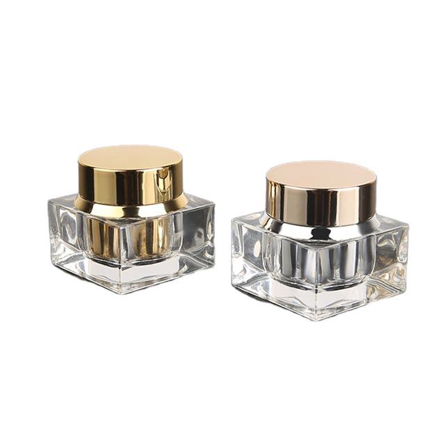 Wholesale 5ml 10ml Empty PMMA Cosmetic Skin Care Acrylic Packaging Cream Jar