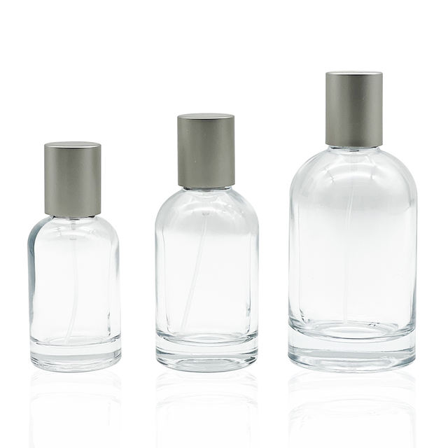 Luxury Empty Perfume Glass Bottle with Lid 30ml 50ml 100ml