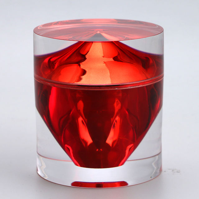 15g 30g 50g Luxury Containers Cosmetic Packaging Acrylic Diamond Skincare Face Cream Jar Cosmetic Jar