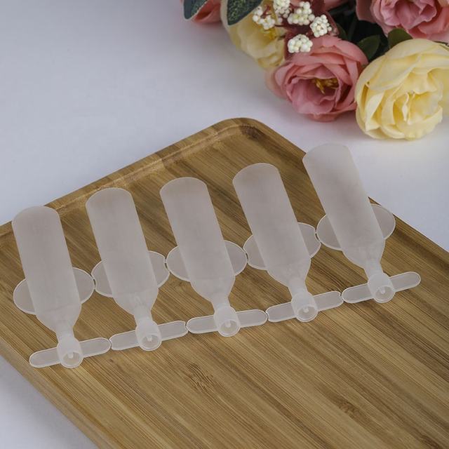 1ml 1.5ml 2ml 3ml 5ml Monodose Container Fly Bottles Cosmetic Essence Serum Disposable Plastic Pe Ampoule Monodose Strip Tube