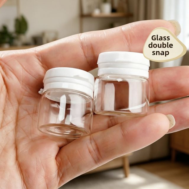 Low MOQ Wholesale Cylindrical Glass Tubes Reagent/Serum Ampoules Medicine Specimen Vials 5g 10g15g