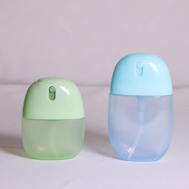 High Transparent Spray Toner Skincare Portable Plastic Bottle Container Custom Printing OEM Eco Friendly Cosmetic Packaging