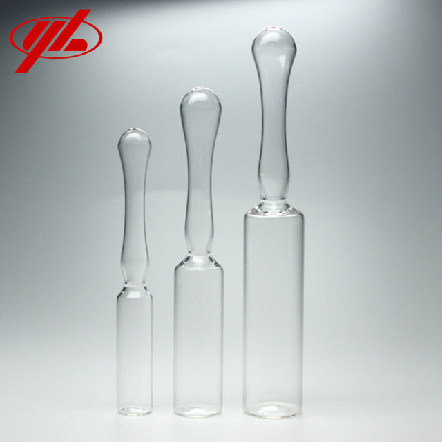Sealed Empty 1ml 2ml 5ml 10ml Neutral Borosilicate Glass Ampoule Clear/Amber Pharmaceutical