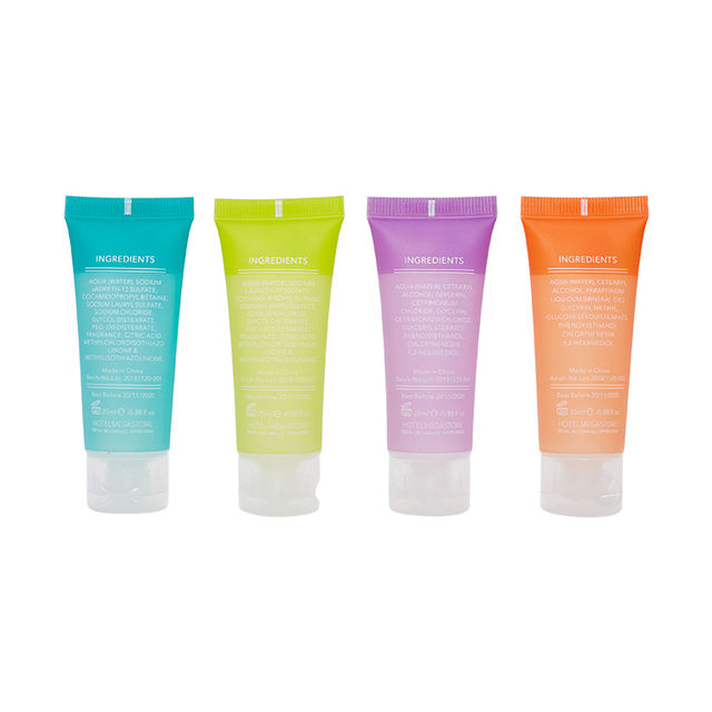 Eco Friendly PE Facial Cleanser Container Flip Top Cap Face Wash Cosmetic Plastic Squeeze Tube Packing