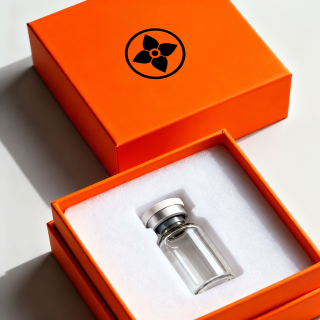 Customizable Paper Pulp Molded Ampoule and Single Peptide Bottle Packaging Box Beauty Skincare Packaging Box with Insert
