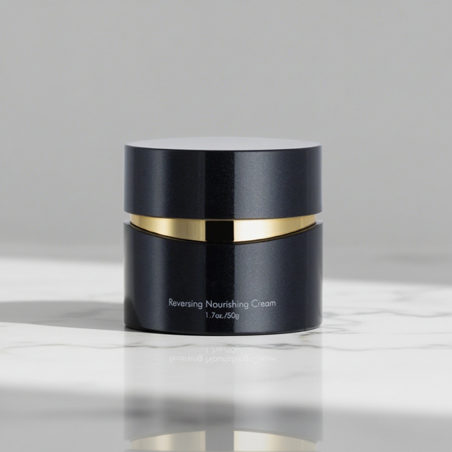 Luxury Cylinder-Shaped Acrylic Cosmetic Jar Screw Top Thick-Wall Plastic Face Cream Packaging Empty Moisturizer Jar for Skin