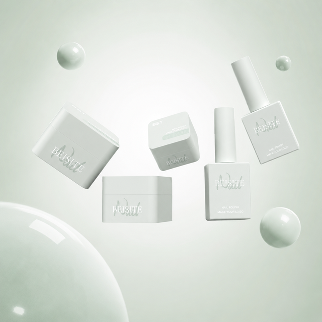Newest Design 10ml 12ml Empty Nail Polish Bottle with Brush and Cap 5g 10g 20g 30g 50g Square Builder Gel Jar Cosmetic Packaging