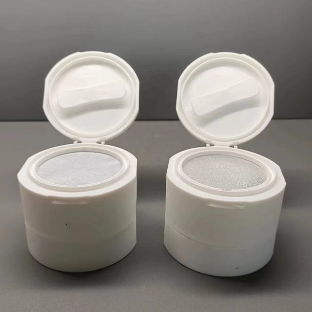 Custom Luxury Round Special Magnetic 100 g Cosmetic Packaging Empty Plastic Cream Jar for Clay Face Mask Skin Care Container