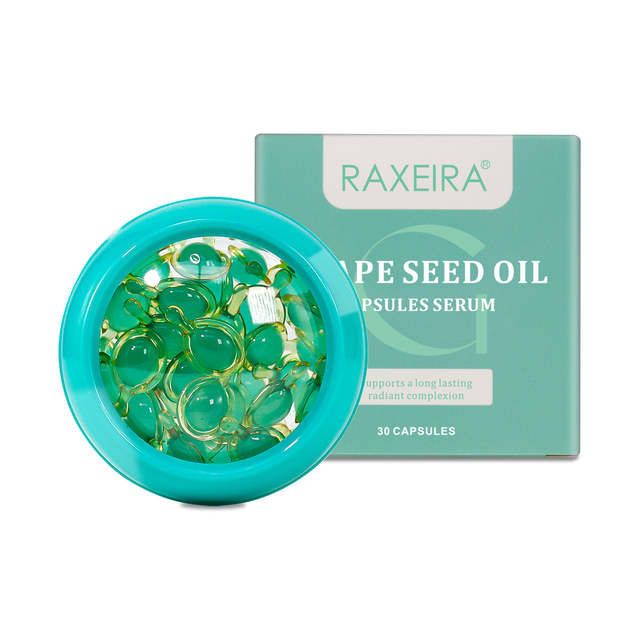 Best Grape Seed Oil Packaging Serum Capsule Serum Capsules Private Label Skin Care Facial Serum Capsules