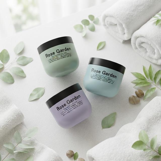 Custom Wholesale 250g 300g PET Thick Wall Screw Top Cosmetic Jar for Face Mask Eye Cream Skincare Packaging Recyclable Cream Jar