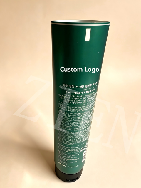 OEM ODM Custom Logo 45mm 140 to 200ml ABL Cosmetic Squeeze Tube Flip Top for Body Scrub Facial Cleanser Hand Cream Packaging