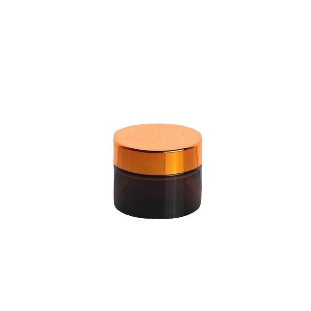 Affordable Empty Brown 100g 60g 50g 30g 20g 15g 10g 5g Face Cream Glass Bottle Facial Mask Can Cosmetic Jars