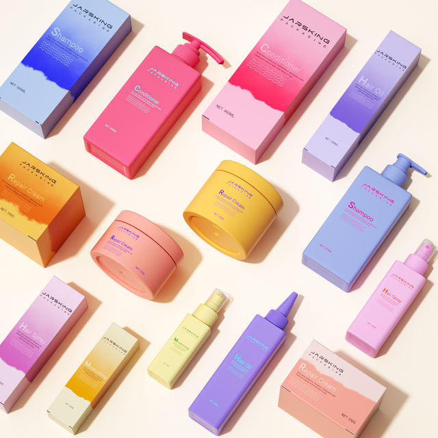 Custom Luxury Cosmetic Set Packaging Containers Vendors Pink PET Plastic Frosted Square Lotion Shampoo Bottle Body Cream Jar