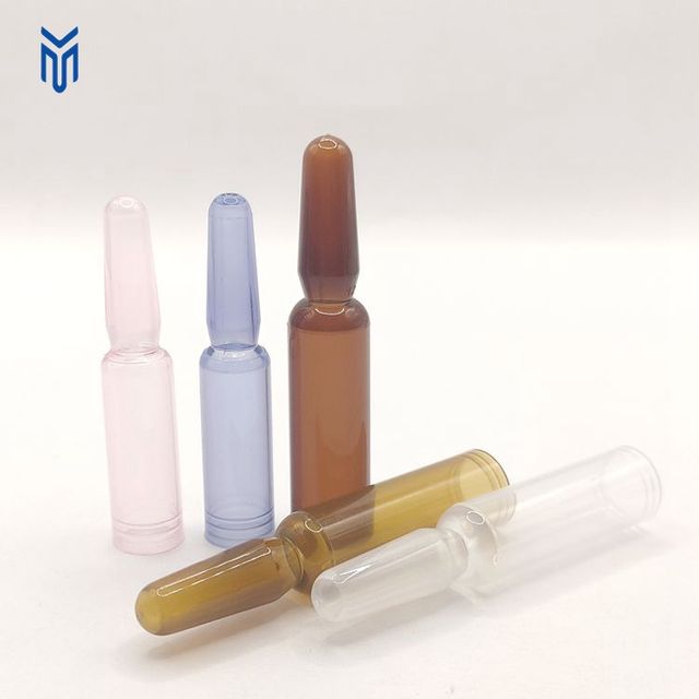 Wholesale 1.5ml 2ml 3ml 5ml Empty Plastic Ampoules Vial Cosmetic Serum Bottle Plastic Ampoules Bottle