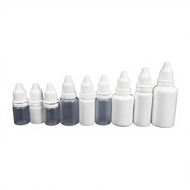 Wholesale Custom Manufacture Custom 5-20 mL PET Plastic Eye Drop Bottles with Liquid Dispensing and Dropper for Cosmetic Use