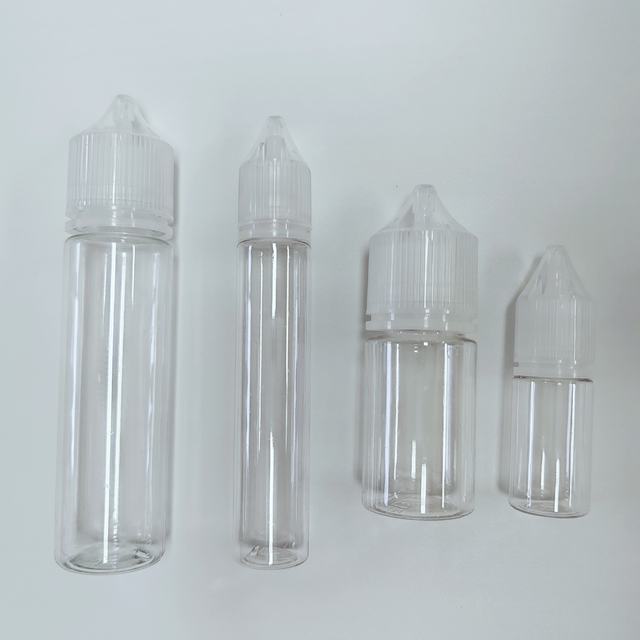 Manufacturer Hot Sale 10ml/30ml PET V3 Plastic Screw Cap Dropper Bottle for Perfume Liquid Juice Smoke Cigarette Packaging 100ml