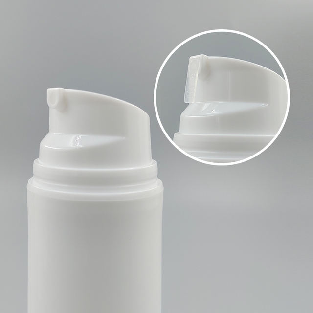 PP Vacuum Bottle Snap Airless Pump Bottle 30ml 50ml 80ml 100ml 120ml 150ml Plastic Cream Bottle For Cosmetic Packaging PPWR