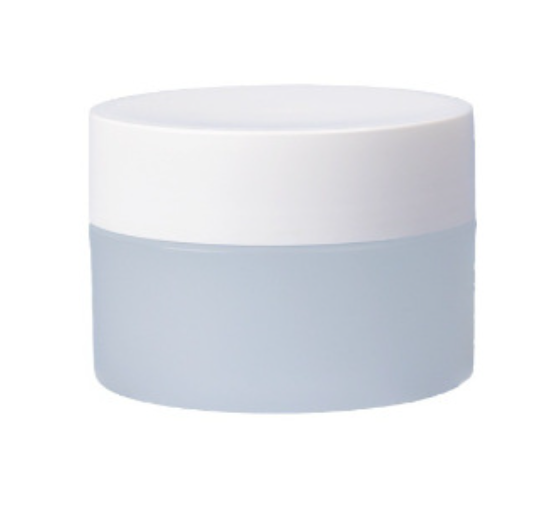 New Custom Plastic Cosmetic Cream Jar Box 30g White Cap Scoop Cream Bottle 50g Cream Bottle 15g Travel Dispenser Jar