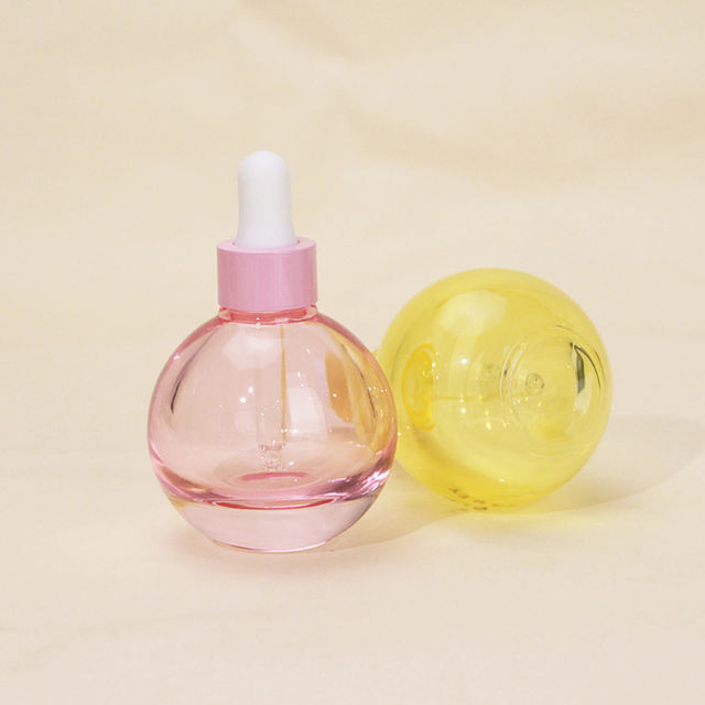 45ml Clear Glass Dropper Bottle - Essential Oil and Skincare Serum Packaging"