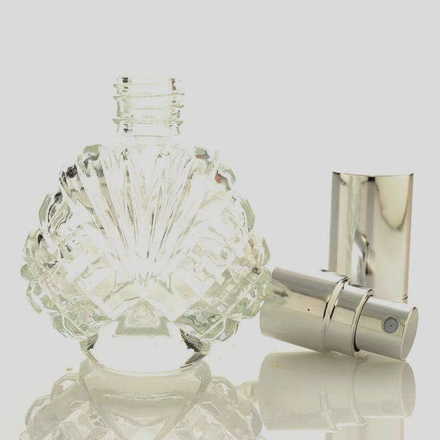 15 ml Transparent Thick Glass Cosmetic Toner Perfume Pocket Sprayer Bottle