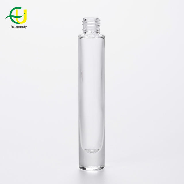 10ml Empty Thick-bottomed Clear Cosmetic Perfume Screw Neck Refillable Glass Bottle Vial for Cosmetic Perfume