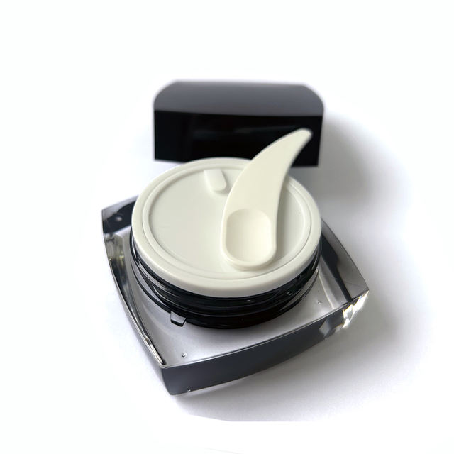 OEM 2025 15ml Acrylic Toner Bottle Airless Cosmetic Plastic Skin Care Packaging Set with Pump