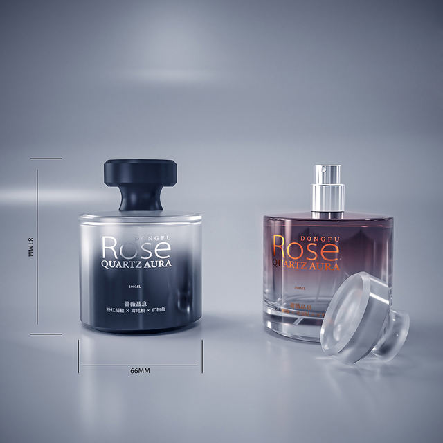 Luxury Design Diffuser Perfume Packaging Frosted Glass Bottle Glass Perfume Bottle With Pump Spray Screw Cosmetics Mist Sprayer