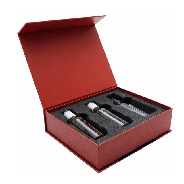 Empty Perfume Bottles Roller on Refillable Perfume Sample Bottles Cosmetic Glass Perfume Gift Bottle With Box Packaging