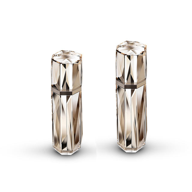 diamond style acrylic packaging cosmetic bottle set cpb anti-aging cosmetic cream bottle luxury pmma cosmetic acrylic bottle