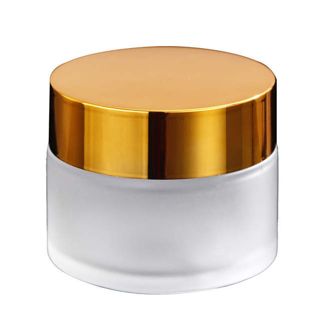 5ml 10ml 15ml 20ml 30ml 50ml 60ml 100ml Cosmetic Empty Transparent Frosted Skincare Moisturize Skin Cream Glass Jar and Box