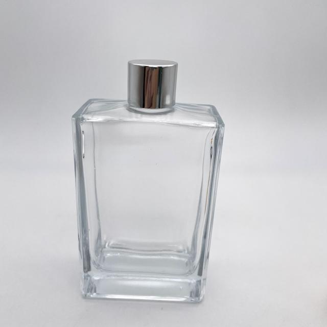 100ml 18mm Screw Neck Flat clear Aftershave Toner Glass Bottle RBZ11966